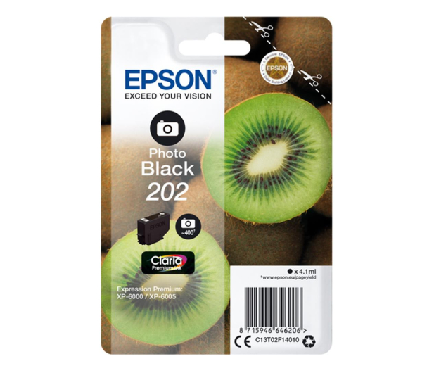 EPSON 202 Photo Black 4,1ml C13T02F14010 - 464283 - zdjęcie